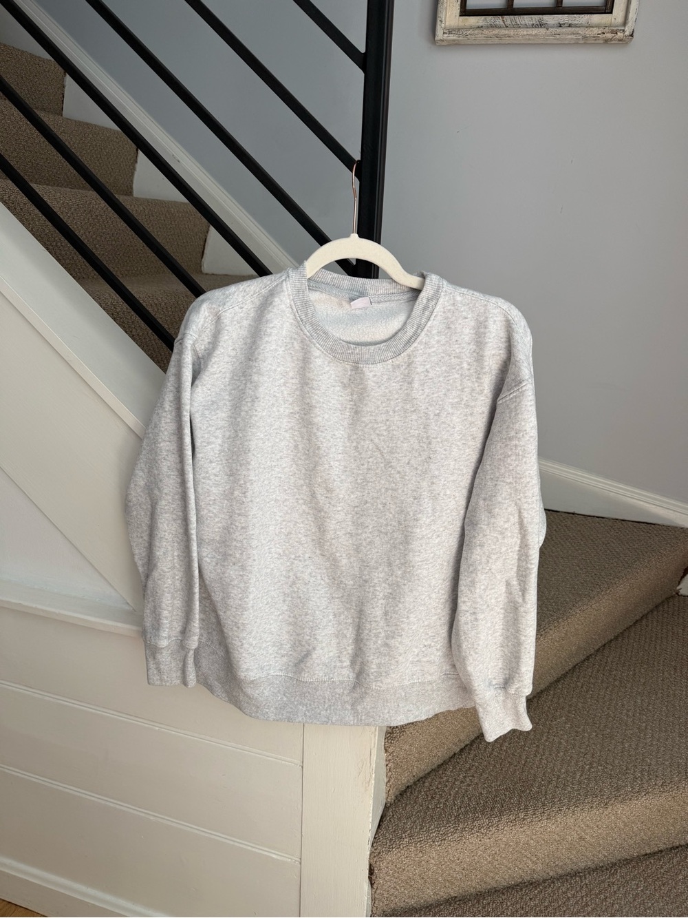 Crewneck Sweatshirt - Light Heather Gray